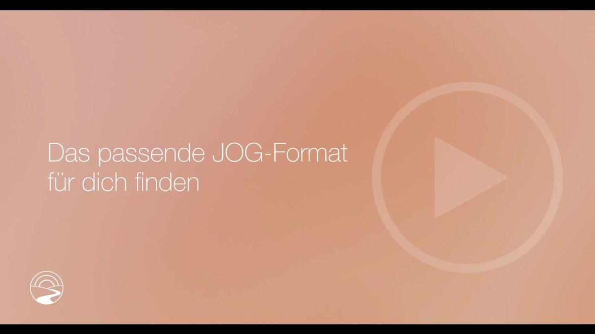 DE-SUB - How to 8 - Finding the Right JOG Format for You