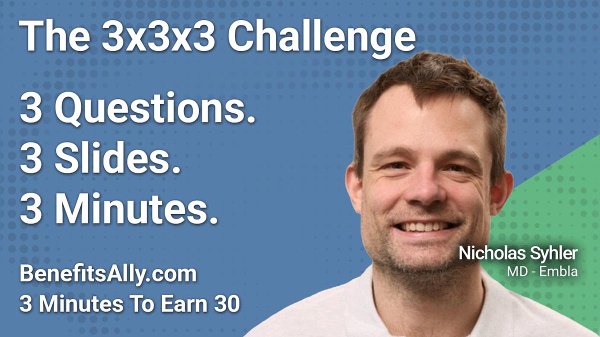 Embla - 3x3x3 Challenge With Nicholas Syhler