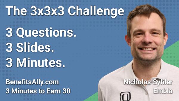 Embla - 3x3x3 Challenge With Nicholas Syhler