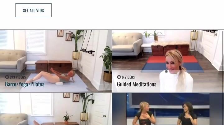 Get Fit with Krista on iPad Air (4th gen 2020)