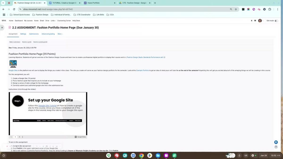 How to_ Google Site Portfolio 