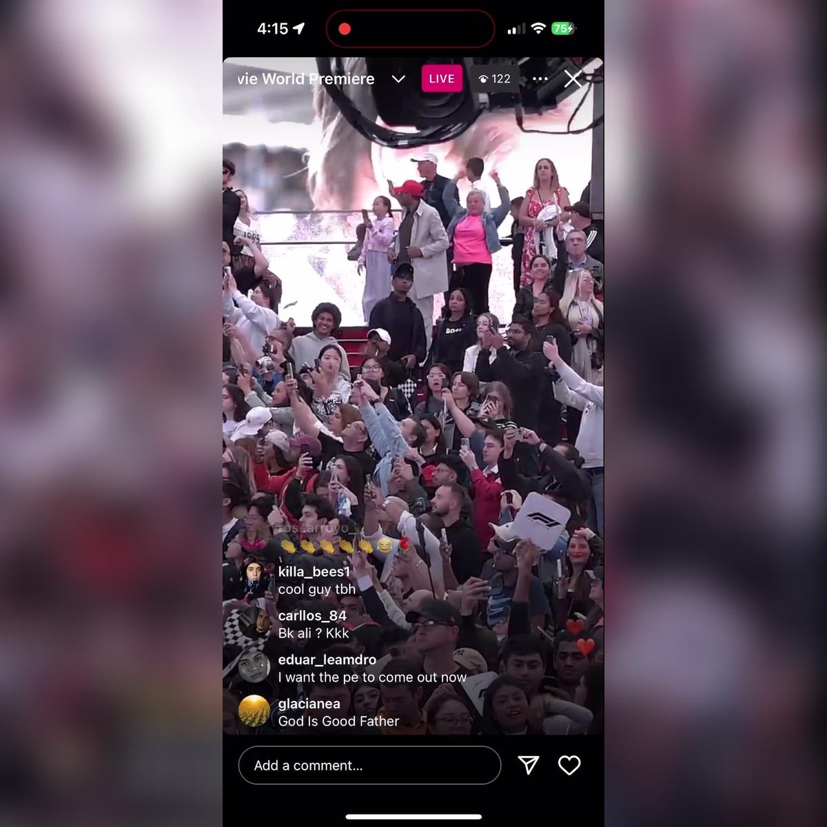 F1 The Movie World Premier Livestream 8