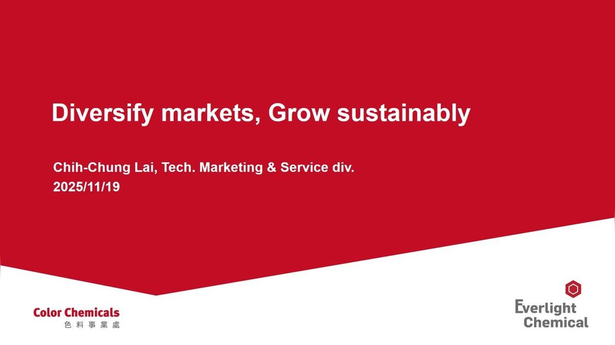 10.2 251119 Chih Chung  Lai Diversify markets, Grow sustainably(English)
