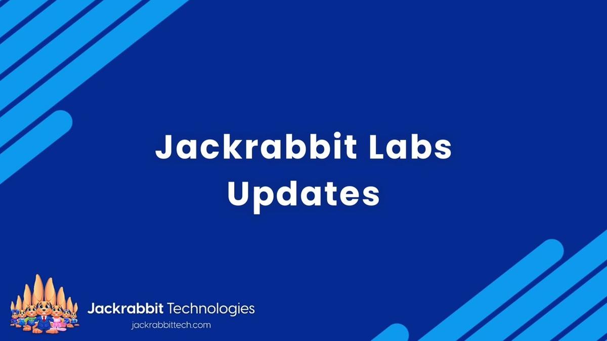 Jackrabbit Labs Updates - November 20, 2025