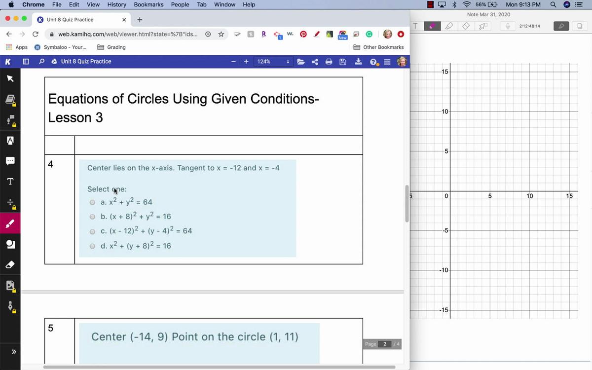 Equations of Circles Using Given Info.mp4