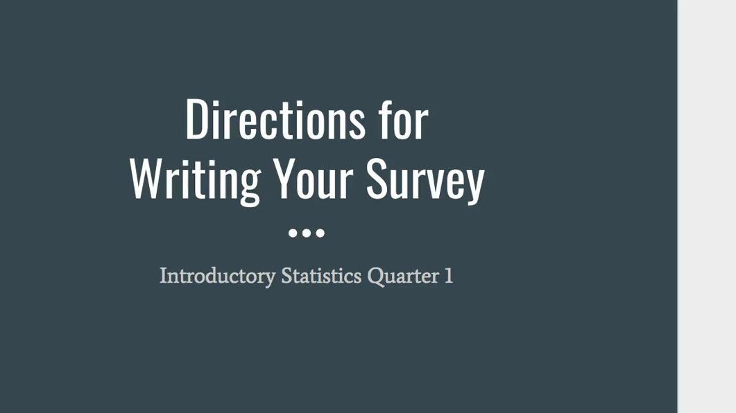 NEW Step 2 - Writing Your Survey.mp4