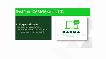 Video #3 - Call Reports - FR