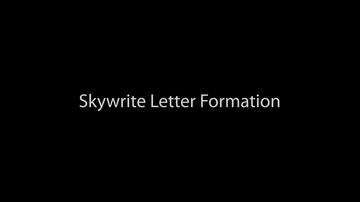 FUN L1 Skywrite Letter Formation (4:01)