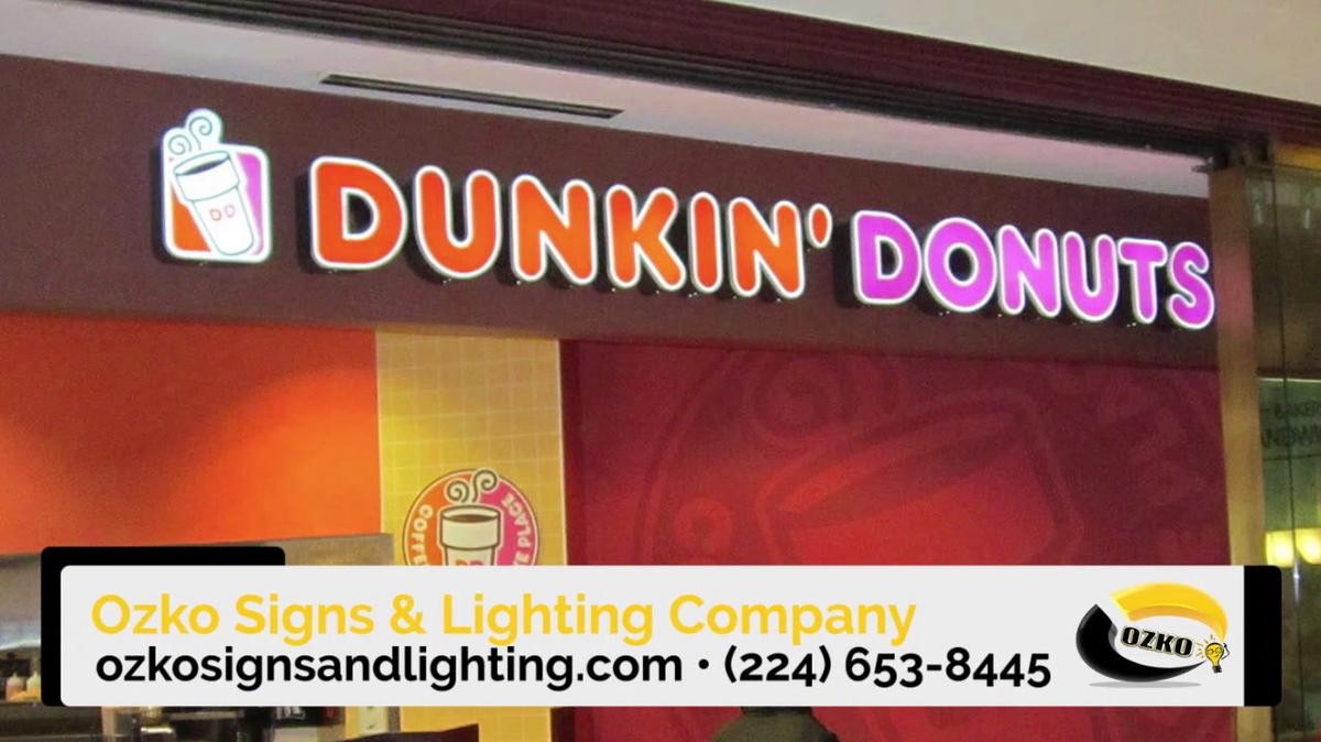 LED Signs in Schaumburg IL, Ozko Signs & Lighting Company