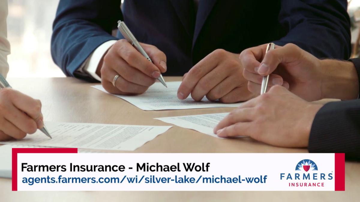 Insurance Agency in Silver Lake WI, Farmers Insurance - Michael Wolf