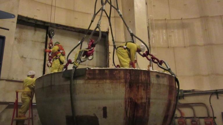 Nuclear Waste Box Removal