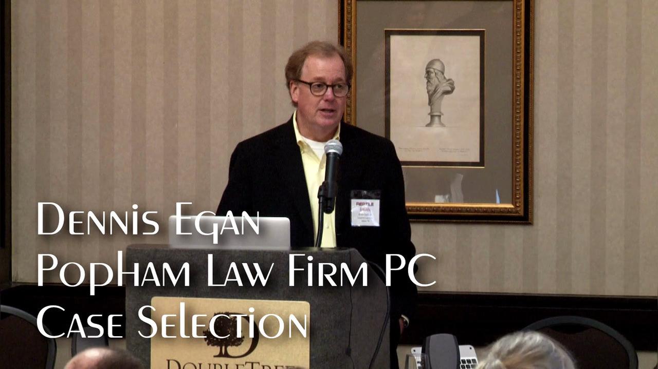Employment D1 V12 Dennis Egan Case Selection