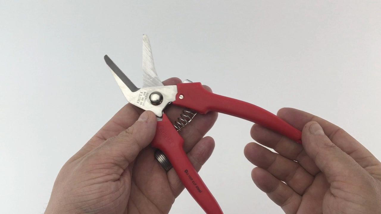 11 82 130 Knipex  Knipex 11 82 130 Series Stripping scissors for