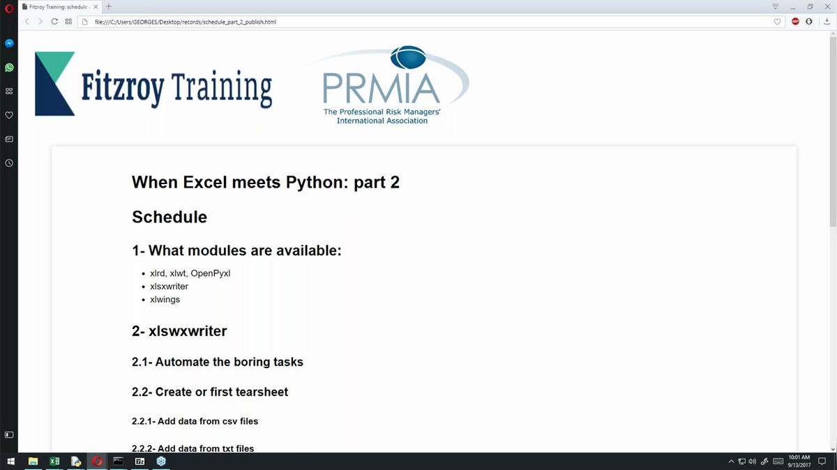 When Python Meets Excel Session 2