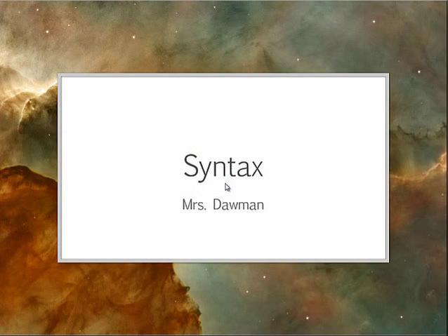 ENG 11-Syntax