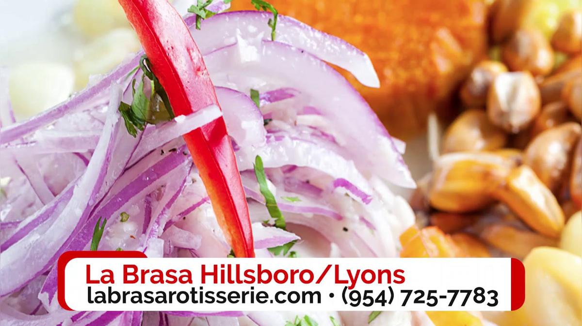 Peruvian Restaurant in Coconut Creek FL, La Brasa Rotisserie & Grill