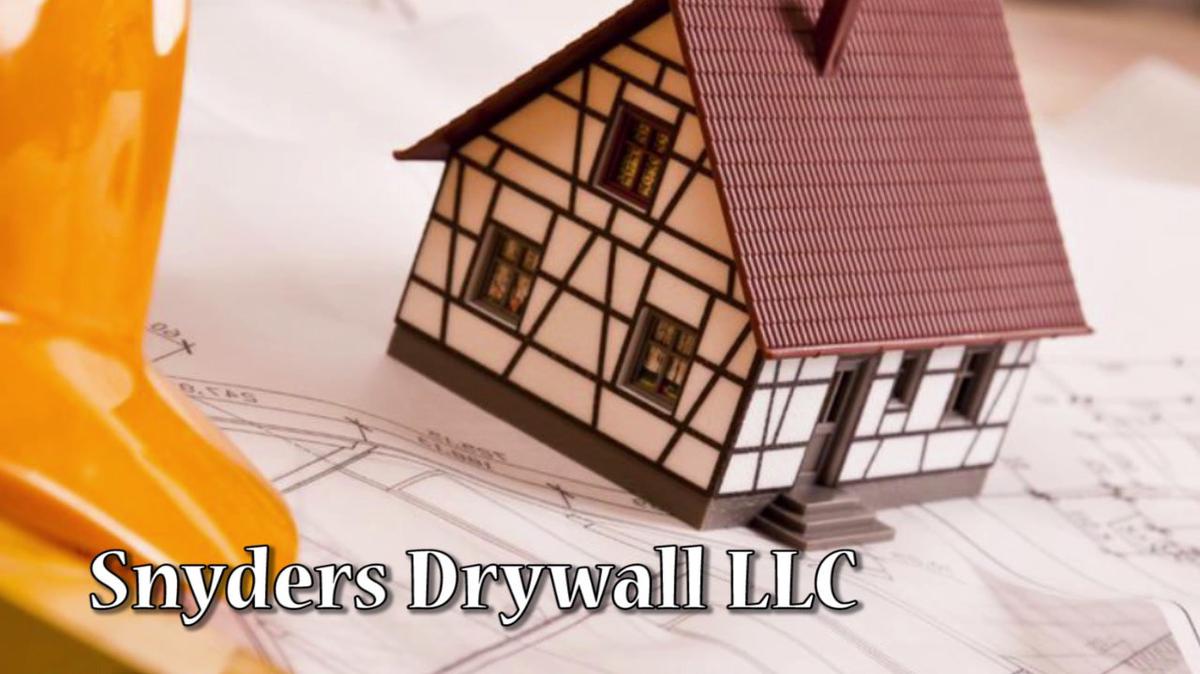 Drywall Contractor in Taneytown MD, Snyders Drywall LLC