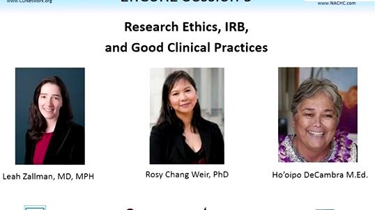 Session 9: Research Ethics, IRB, and Good Clinical Research