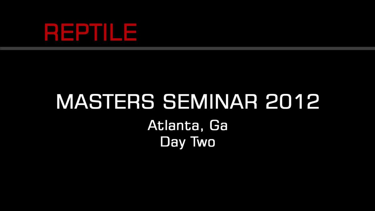 2012 Masters Seminar 12 Intro To Seminar Day 2.mp4