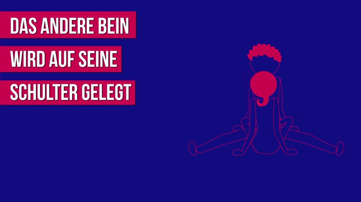 Spaß im Sitzen: Die Krabbenstellung