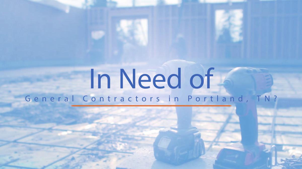 General Contractors in Portland TN, Gentry Contracting