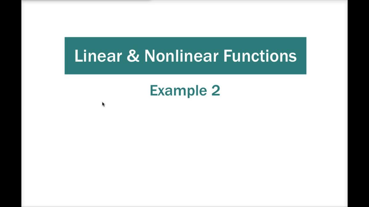 Math 8 Q2 - Unit 4 Linear & Nonlinear Functions Example 2.mp4
