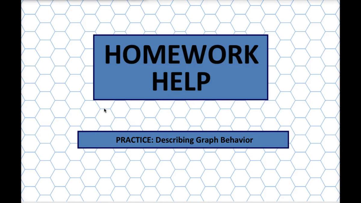 Math 8 Q2 - Unit 4 Describing Graph Behavior HH.mp4