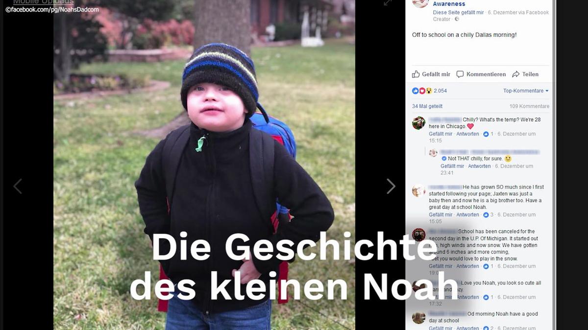 Dieser Vater zeigt, dass das Downsyndrom nichts schlimmes ist