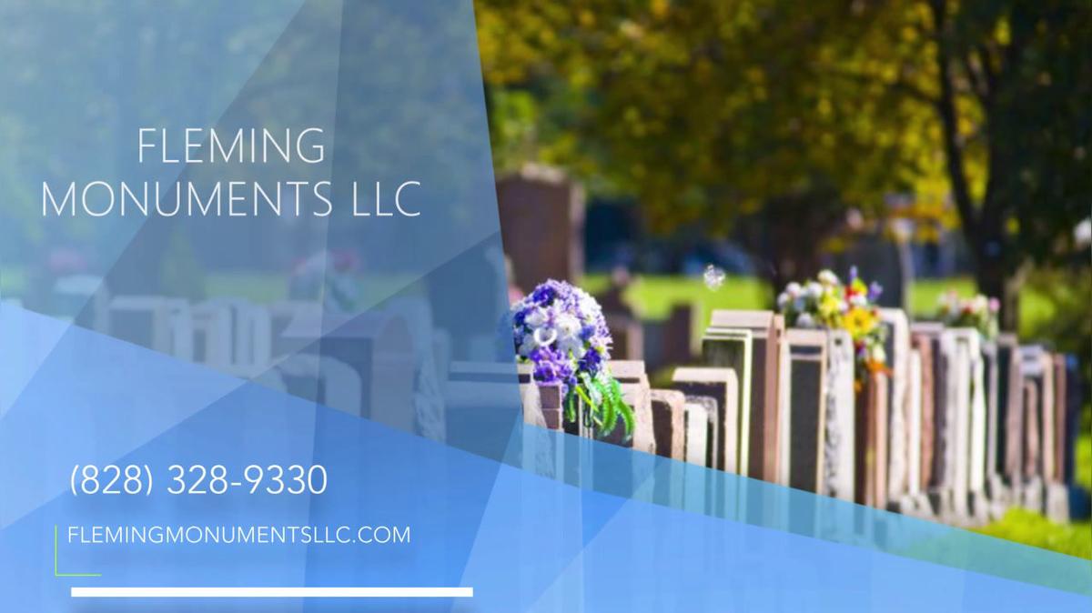 Tombstones in Hickory NC, Fleming Monuments LLC