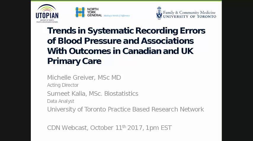 Trends in Systematic Recording Errors of Blood Pressure and Associations With Outcomes in Canadian and UK Primary Care
