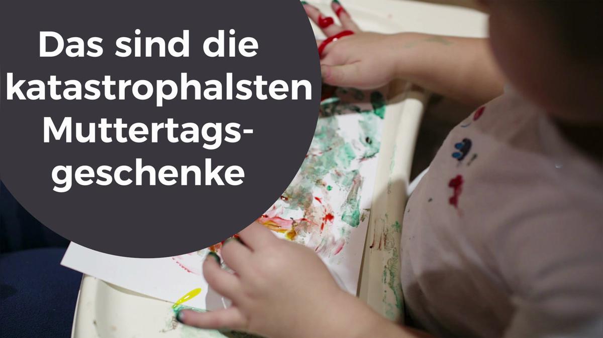 Das sind die katastrophalsten Muttertagsgeschenke