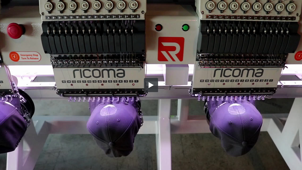 CHT2 3D Puff Embroidery on Hats