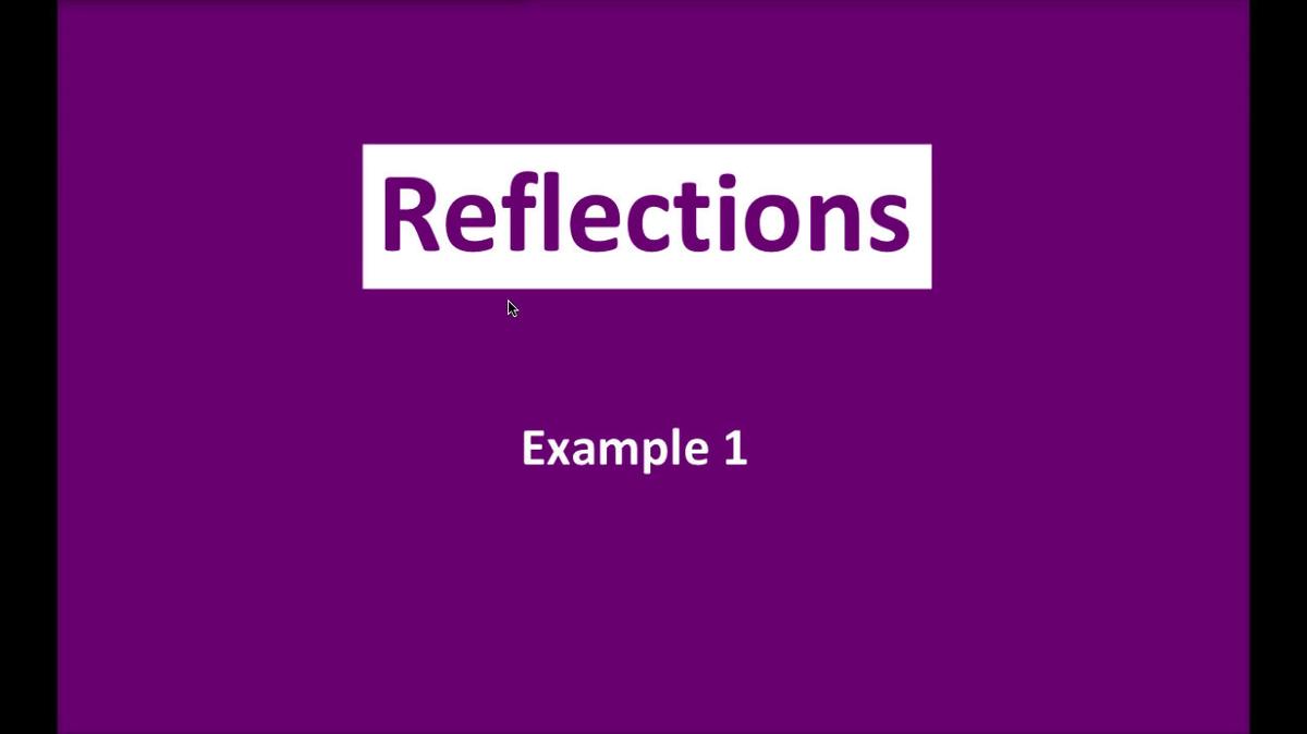 Math 8 Q3 NEW - Reflections E1.mp4