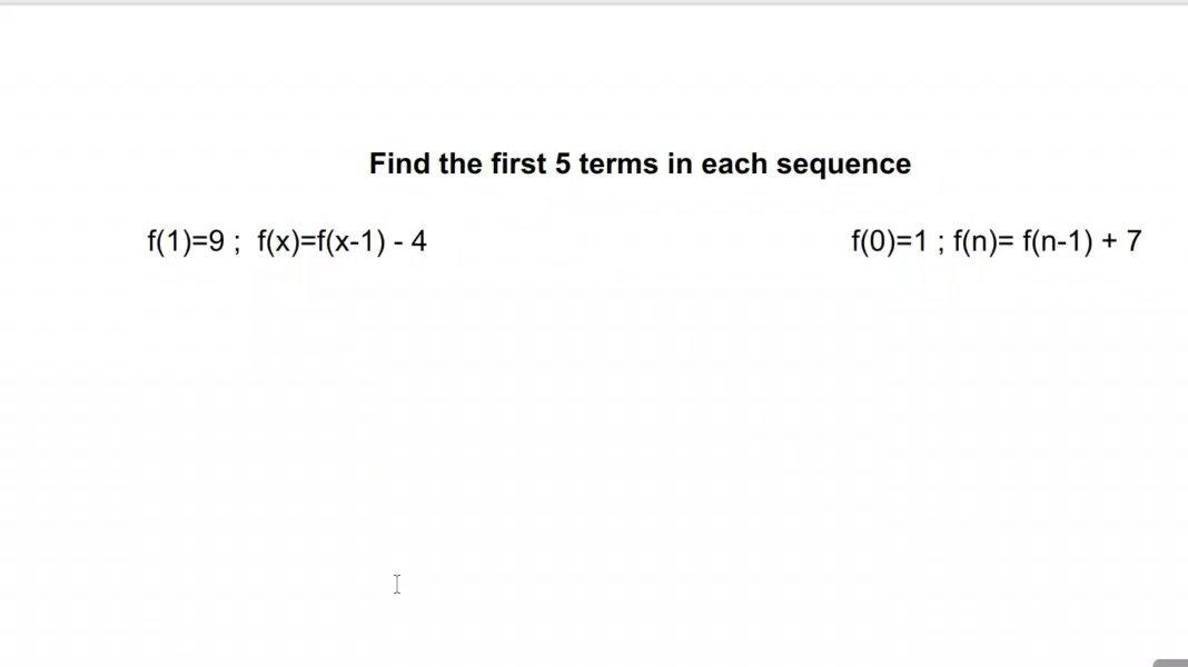 Finding Terms in a Recursive Sequence.mp4