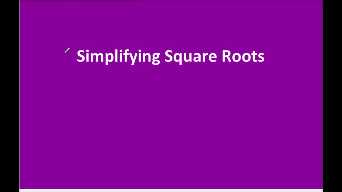 Math 8 Q3 Unit 6 Square Roots.mp4