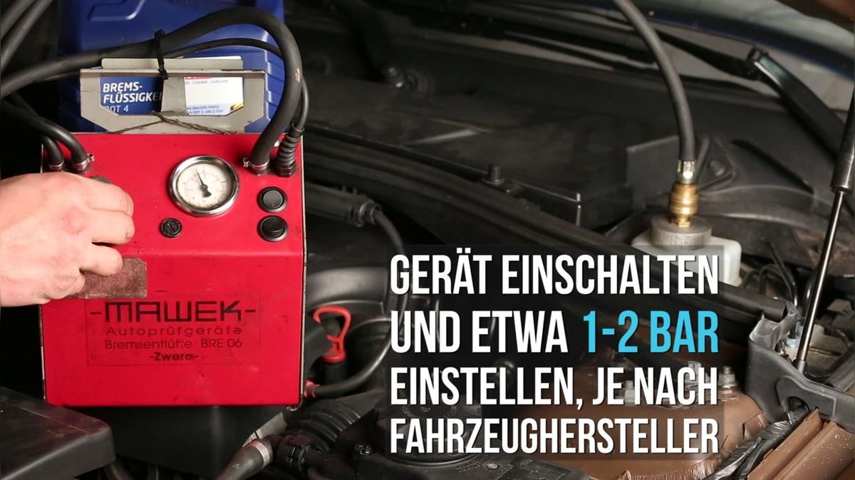 Bremsflüssigkeit wechseln
