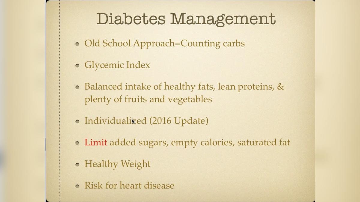 Nutrition Training - 29 - Special Diets (4/5)