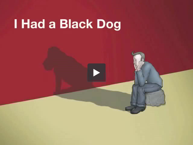 I had a black dog, his name was Depression GuardYourEyes