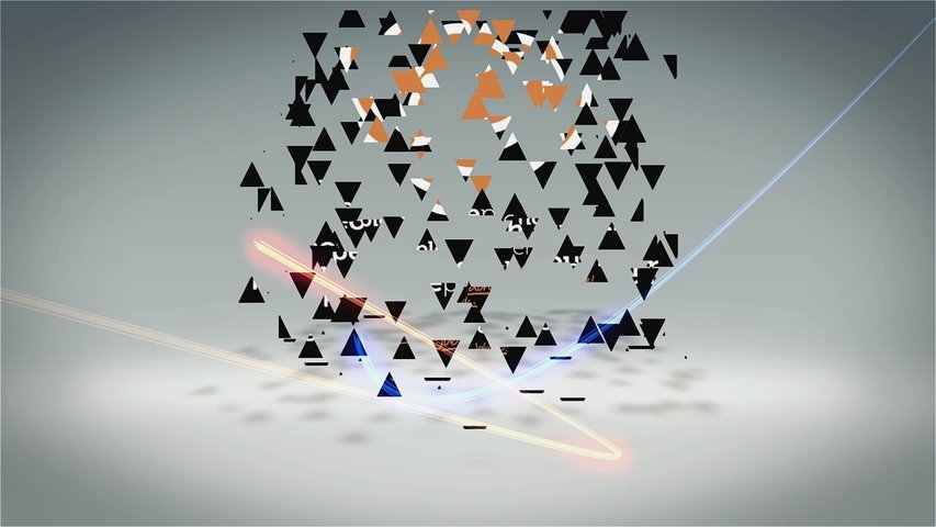 Create this light burst logo reveal animation