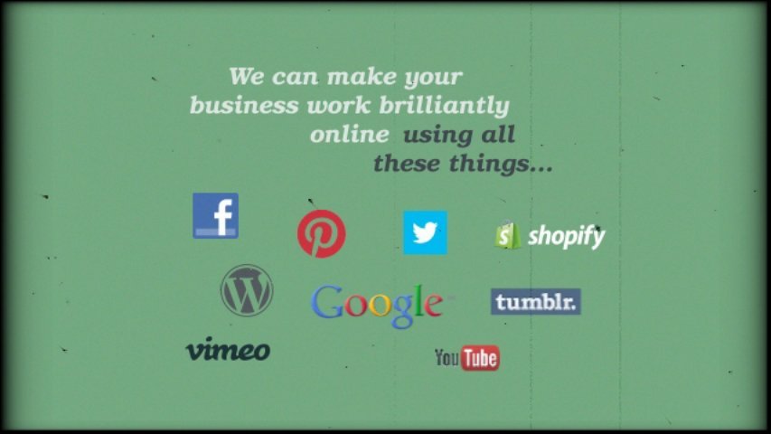 Make an animated text video