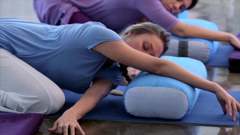 CHILD’S POSE TWIST - Restorative Yoga