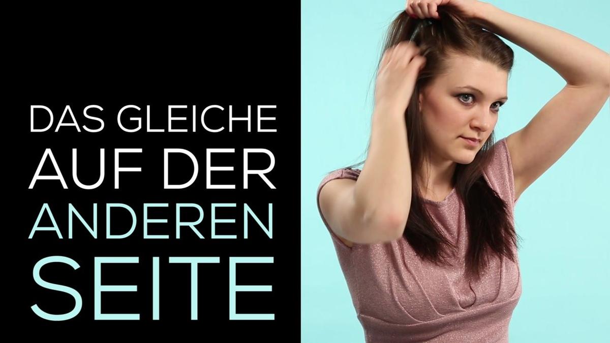 How to Style: Alltagsfrisur: Braided Half Updo