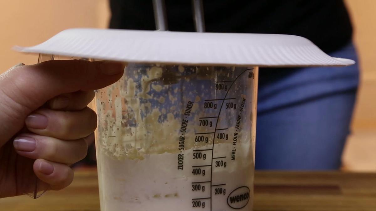 Foodhack: Der ultimative Spritzschutz für deinen Handmixer