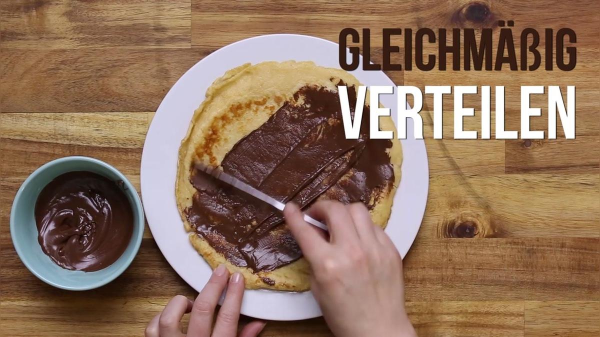 Easy Food: Gerollter Bananenpfannkuchen