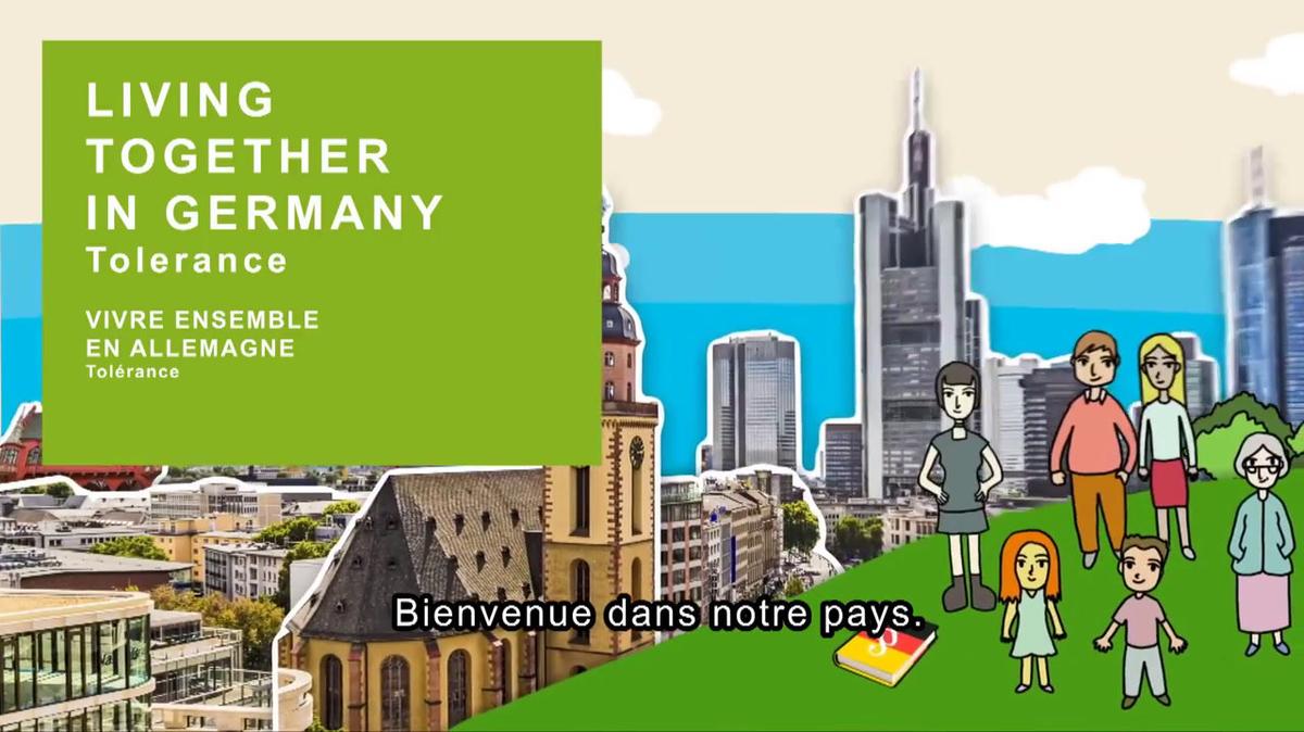 Living together in Germany  Tolerance (English French).MP4