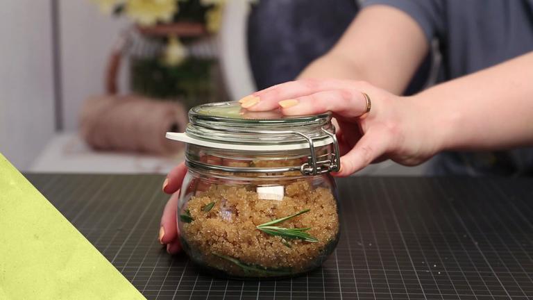 DIY Zitronenpeeling
