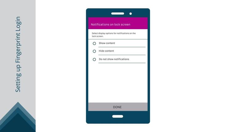 Fingerprint Login (Android)
