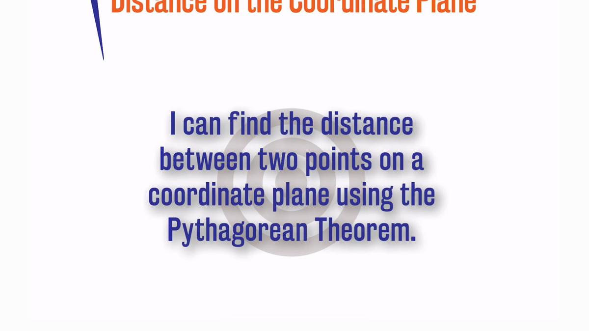 Distance on the Coordinate Plane