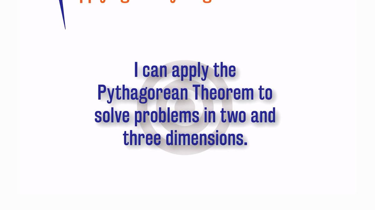Applying the Pythagorean Theorem