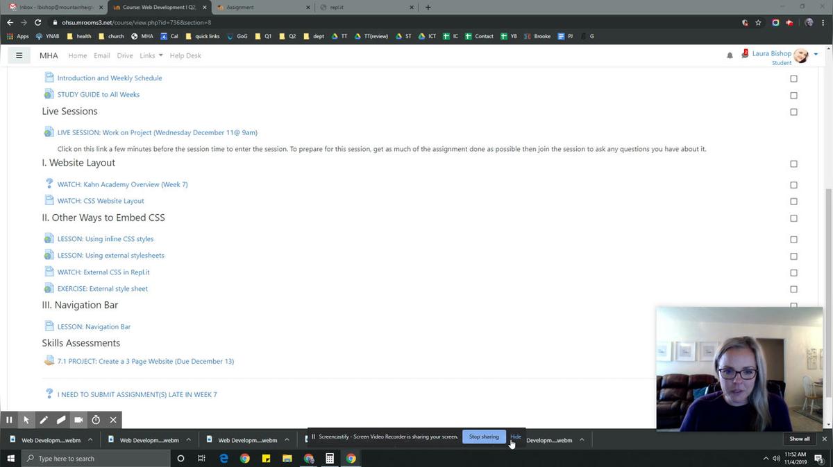 Web Development Kahn Academy Week 7 Q2